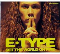 E-Type - Set The World on Fire (4 Versions, 1994, 8530172) [Import]