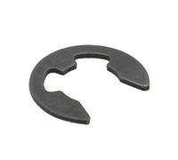 E-Type snap Ring 10/50/100pcs M1.2 .5 M2 M3 4 6 8 10 11 to M24 304 Stainless Steel Black 65Mn E Clip Circlip Retaining Ring(Black 65Mn Steel,M3.5 (50pcs))