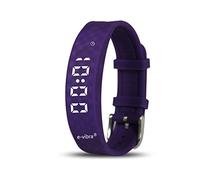 e-vibra Potty Training Watch - Rechargeable Silent Vibrating Watch - Medical Reminder Watch - with Timer and 15 Daily Alarms (Purple)