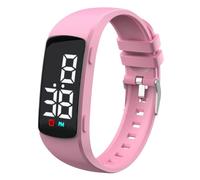 e-vibra Potty Training Watch - Silent Vibrating Watch with Timer and 8 Daily Alarms (Pink)