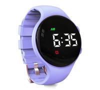 e-vibra Vibrating Alarm Reminder Watch Silent Wake Up Watch - with Multi Alarms and Lock, Purple, Modern