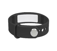 e-vibra Vibrating Alarm Watch, Potty Training Wristband Rechargeable Pill Reminder Watch with 15 Daily Alarms (Black-Large-V2)