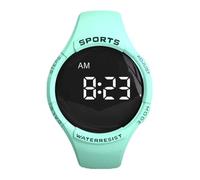 e-vibra Vibrating Alarm Watch, Potty Training Wristband Rechargeable Pill Reminder Watch with Timer and 15 Daily Alarms (Green)