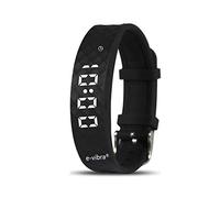e-vibra Vibrating Alarm Watch Rechargeable Potty Training Watch Silent Medical Reminder Watch with Countdown Timer (Black)