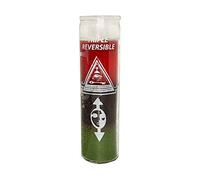 E Vigilia Triple Action Reversible 7 Day Candle to Reverse Spells Red, Black and Green