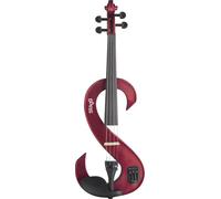 Stagg S-Shaped Electric Violin Outfit Metallic Red