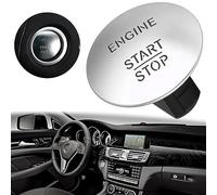 E-Vniko Engine Start Stop Button Switch Compatible with Mercedes Benz C-Class C300 CL550 CLS350 Sedan E350 GLA250 GLC300 GLK350 GLS 450 Series Replace Keyless Engine Push Start Button 2215450714