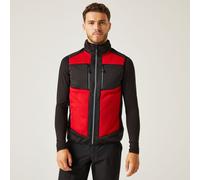 Regatta Professional Men's E-volve Stretch Bodywarmer Classic Red Black, Size: XL