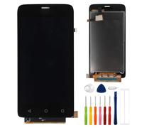 E-yiiviil Replacement LCD Display Touch Screen Digitizer Assembly Compatible with Honeywell EDA51 5" with Tools（Black）