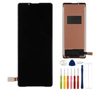 E-yiiviil Replacement TFT Display Touch Screen Digitizer Assembly Compatible with Sony Xperia 5 III XQ-BQ72 6.1 with Tools（Black）
