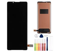 E-yiiviil Replacement TFT Display Touch Screen Digitizer Assembly Compatible with Sony Xperia 5 IV XQCQ62B-GC 6.1" with Tools（Black）