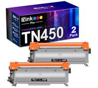 E-Z Ink Pro TN450 2270DW HL-2280DW Comaptible Toner Cartridge Replacement for Brother TN-450 TN420 TN-420 Black to use with HL-2270DW HL-2280DW HL-2230 HL2240 MFC-7360N MFC-7860DW DCP-7065DN (2 Pack)