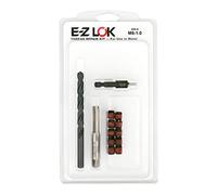 E-Z LOK EZ-650-6 Threaded Inserts for Metal, M6-1.0 Installation Kit, Steel, Black Oxide