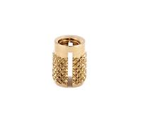 E-Z LOK Threaded Insert for Plastic Flush Brass Thread Inserts M3-0.5-Pack of 20, 1000 Count Total