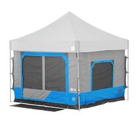 E-Z UP Camping Cube 6.4, Converts 10' Straight Leg Canopy into Camping Tent (Canopy/SHELTER NOT Included), Splash