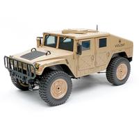 E-Zee 1/16 Scale 4WD Military Truck - RTR Remote Control Vehicle Desert Sand