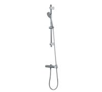 E0030 Thermostatic Shower Kits Chrome Round Shower Mixer Set wiht 1.5m Hose,Shower handset