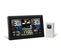 E0160 Wireless Weather Station Thermometer Hygrometer Temperature Meter Forecast with Radio Control Time Function