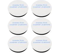 E0202 Vacuum Filters Power Speed for eureka Power Speed NEU180/181/182A/182B/188/280/202/ Series Upright Vacuum Vacuums,6 Pack Pre Motor Filter