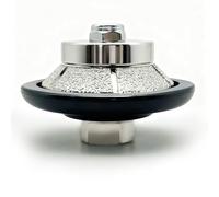 E10 10mm 45 Degree Bevel Edge Diamond Hand Profiler/Router Bits for Bevel grinding to 10mm (3/8 in) Thick, for Granite Countertop