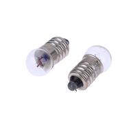 E10 Mini Edison Screw MES Lamp Bulb 1.5V - 3.8V & Holder - Model Making Teaching Tool (2Pcs 3.8V E10 Bulbs)