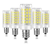 E11 LED Bulb 7W, 220V-240V, 70W Halogen Bulb Equivalent, 700LM, E11 Bi Pin Base Light Bulbs for Chandelier Home Lighting Dimmable(Cool White)