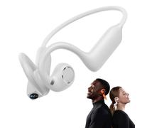 E12 Bone-Conduction Headphones with Camera, 8MP Smart Camera Open-Ear Headset, Hands-Free POV Cameras, AI Translation & Smart Conversation, Wireless Bluetooth Sport Earphones with App