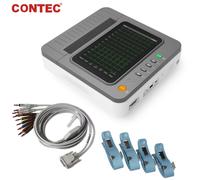 E12 Touch 12 Channel Lead ECG EKG Machine Electrocardiograph PC Software Printer