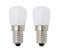 E14 Fridge LED Bulb Pygmy Small Screw COB Cool/Warm White Fits Salt Lamps 230V 1.5W 2pcs (Warm White)