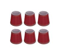 E14 Lampshade Cover - Small Mini Clip Lamp Shade, Fabric Light Shade, Soft Light Transmission No Glare, Safe, Easy Installation for Bedroom, Hall, Study