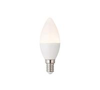 E14 LED Dimmable Small Edison Screw (SES) Candle Bulbs, Warm White 3000K, 40W Incandescent Lamp Equivalent, 4.5W 350 Lumens, Long-Life 15,000 Hours - Pack of 1