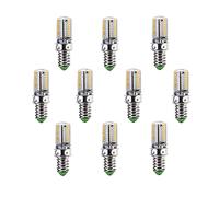 E14 LED Light Bulb Candle Corn Bulbs,Dimmable 4W,Incandescent Equivalent 40W, 3000K / 6000K, 350LM and 360° Beam Angle AC220V-240V 10-Pack (Color : Warm White)