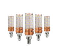 E14 Led Light Bulbs Natural White 4000K 16W Equivalent 160W Non Dimmable Long Life Non-Flicker Energy Saving 1600LM for Chandelier Ceiling Light Table Lamp(5 Pack)