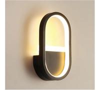 E14 Nordic Wall Sconces Indoor Lighting for Home, Bedside, Living Room, Corridor, Stairs Decoration, Luxurious Modern Wall Lamp, Wall Lamps & Sconces Contemporary Indoor Wall Lights(Black)