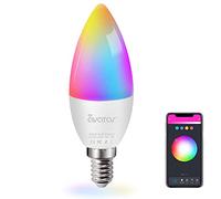 E14 Smart Bulb WiFi LED Candle Light, RGB Colour Changing & Dimmable, 5W, Alexa & Google Home Compatible, Music Sync, Timer & Schedule, No Hub Required, Warm White/Daylight (2700-6500K)