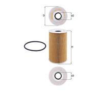 MAHLE Oil Filter - OX1281D