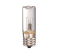 E17 10V Quartz Tube UVC Disinfection Lamp,Ozone 254nm Ultraviolet Lamp Light Bulb Germicidal UV Lamp Kill Mites for Home Kitchen,Ozone 185nm