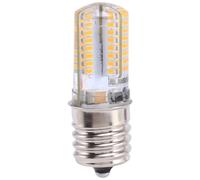E17 Socket 5W 64 LED Lamp Bulb 3014 SMD Light Warm White AC 110V-220V