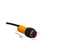 E18-D30NK Photoelectric Switch D50NK NPN NO DC5V Obstacle Avoidance Vehicle Sensor Infrared 3-80cm Adjustable Detection Range IDGTTLDF(E18-D50NK 5V)