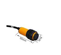 E18-D30NK Photoelectric Switch D50NK NPN NO DC5V Obstacle Avoidance Vehicle Sensor Infrared 3-80cm Adjustable Detection Range IDGTTLDF(E18-D30NK 5V)