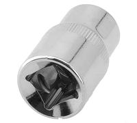 E18 Socket Screwdriver, E Type Sockets1/2 Tool Female for TORX Socket for Ratchet End Wrench Head Hand Tools