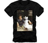 E1SYNDICATE T-Shirt Tony Montana Scarface Cocaine Snowman AL Pacino Escobar(X-Large)