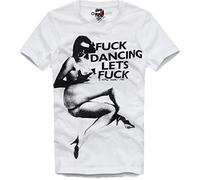 E1SYNDICATE T-Shirt Worn by AXL Rose FUK Dancing Let's FUK(XX-Large)