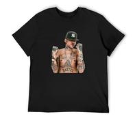 E1SYNDICATE VYBZ Kartel Dancehall Reggae BUJU Banton Jamaica MAVADO 5467 Mens T-Shirt Black Unisex Mens Tees 3XL