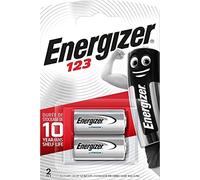 e2 Lithium Photo Battery, 123, 3V, 2/Pack