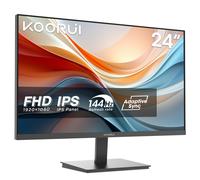 KOORUI E2411K 24 Inch FHD Monitor, Gaming 144Hz, IPS Computer Monitors, 1080P Pc Screen, Adaptive Sync, 5ms, VESA 100x100mm, Eye Care, HDMI, VGA