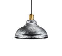 E26 Base Pendant Lamp, Industrial Retro Fixture, 1-Headed Metal Bar Lantern Shade, American Height Adjustable Restaurant Decorative Hanging Lights, for Kitchen Isl