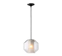 E26/E27 Postmodern Kitchen Island Dining Room Small Hanging Light Nordic Minimalist Decorative Single Head Pendant Light Bedroom Bedside Imitation Marble Glass Chandelier
