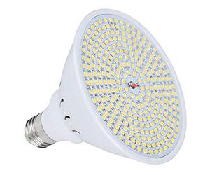 E27 10W LED Horticultural Lamp, 2638.5LM 290 LEDs Full Spectrum Plant Growth Bulb with 120° Beam Angle, Grow Light Can Work at -20℃-40℃ for Houseplants, Potted Plants