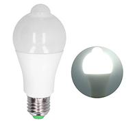 E27 18W Motion Sensor LED Bulb - Infrared PIR Induction Light for Hallway Staircase Bedroom Porch Aisle Use